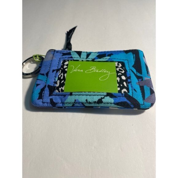 Vera Bradley Zip Id Case and Lanyard in Camofloral 0701 - Picture 4 of 6